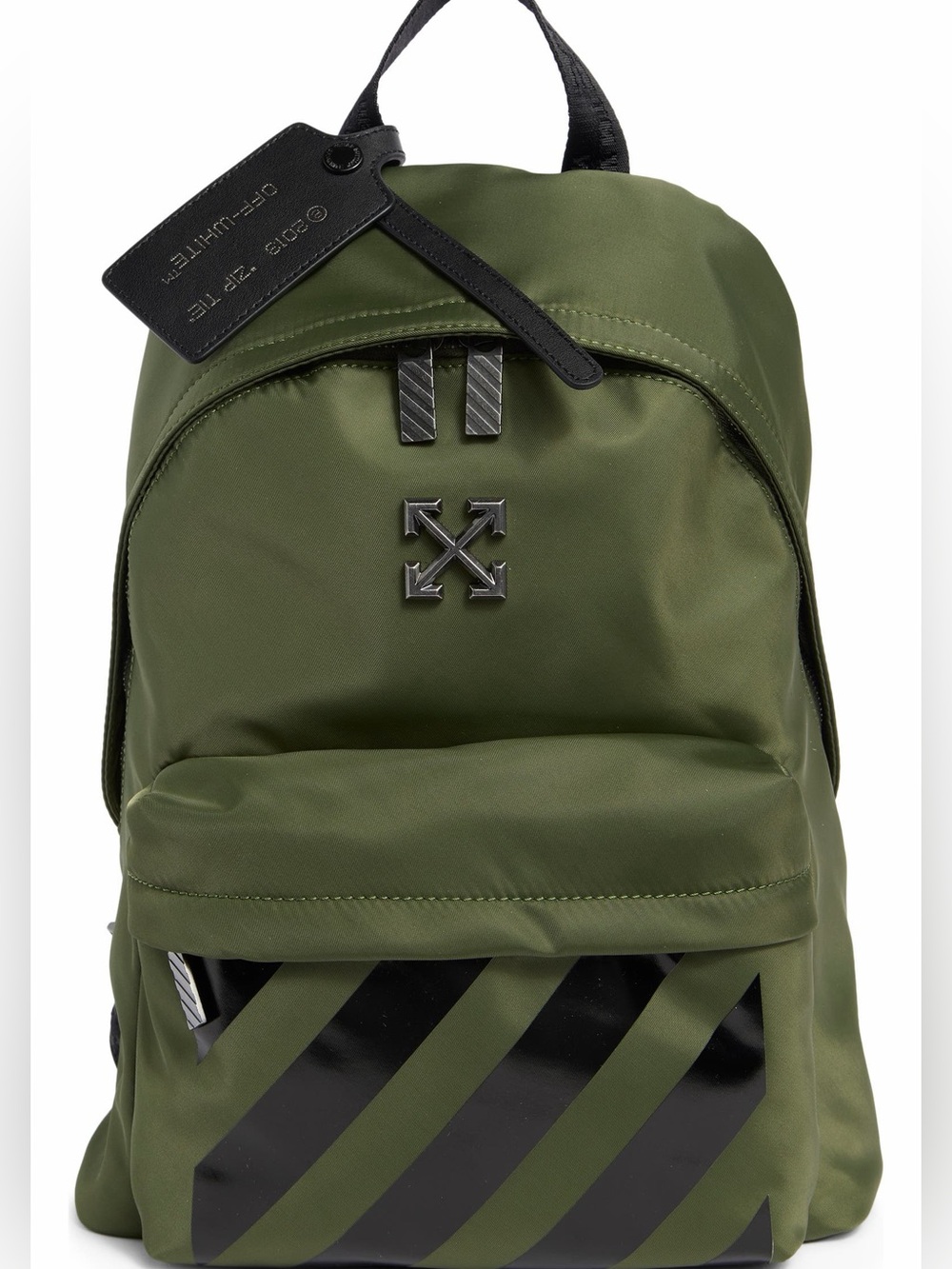 NEW Off-White Classic Dome Backpack Army green